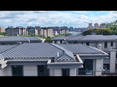 Fibra di vetro Asfalto Pietra tetto Shingles Decorativo Per Commerciale